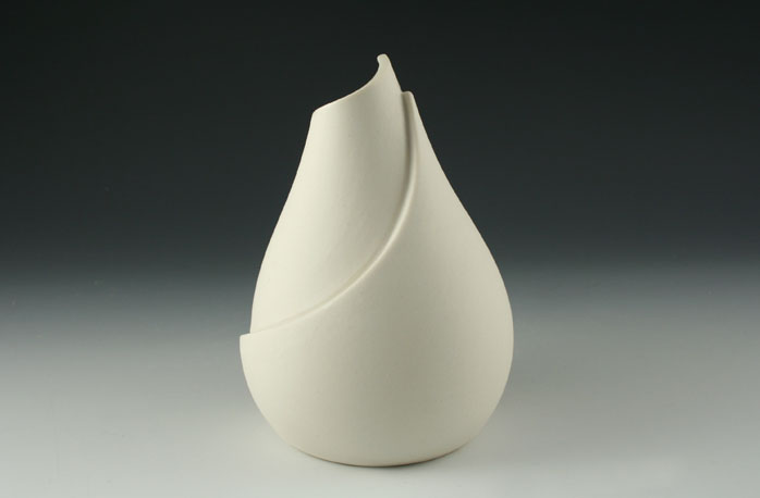 small naked curvy vase